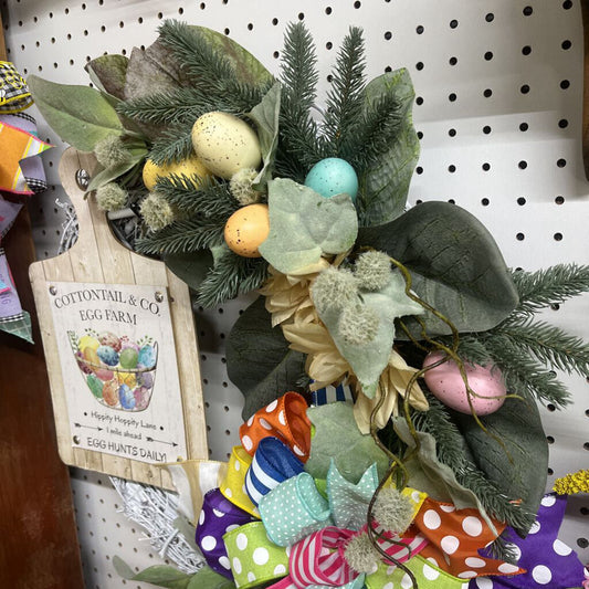 EASTER EGGS WREATH