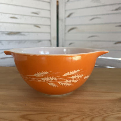 PYREX AUTUMN HARVEST WHEAT CINDERELLA BOWL
