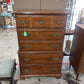 Maple Wood 5 Drawer Chest