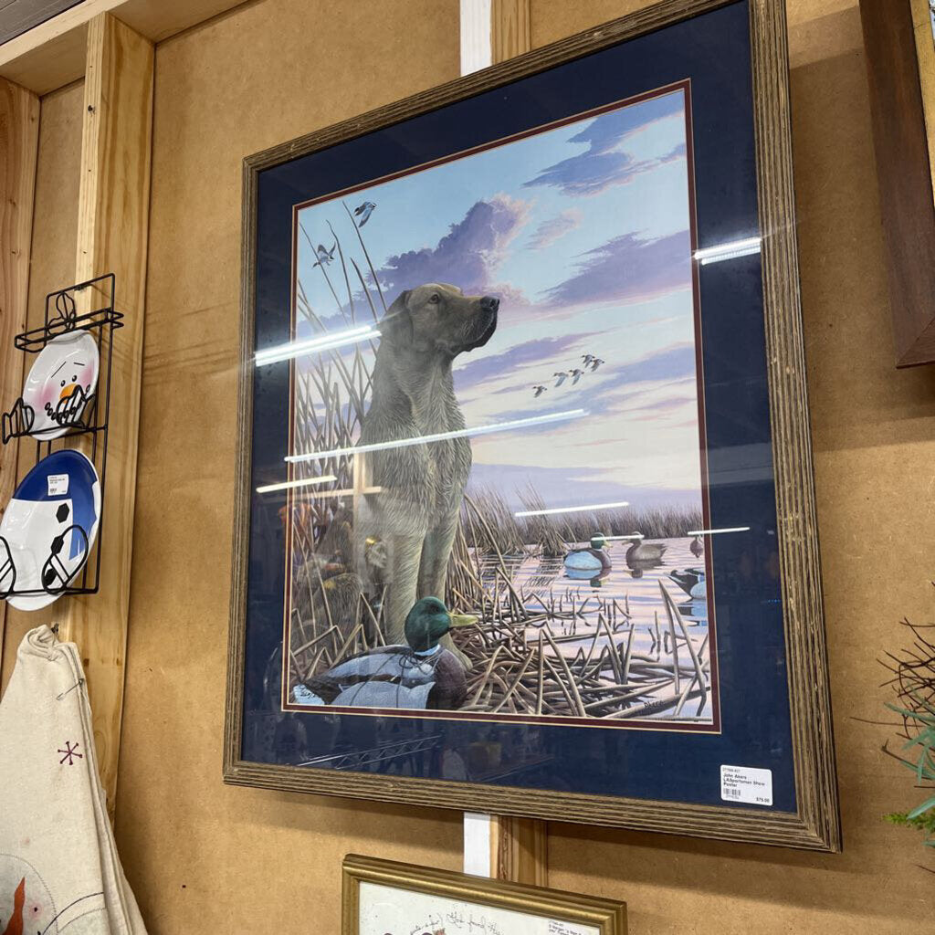 JOHN AKERS LASPORTSMAN SHOW POSTER