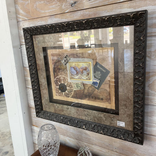 Passport Framed Wall Art