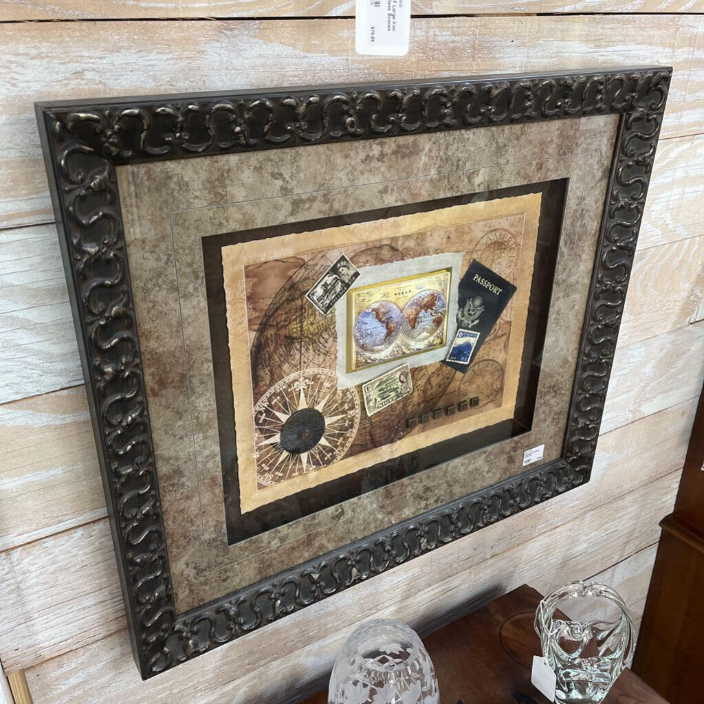 Passport Framed Wall Art
