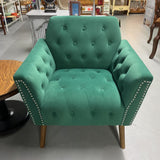 EMERALD GREEN ACCENT CHAIR