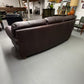 Brown Leather Sofa