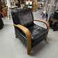 Laz Boy Black Leather Recliner