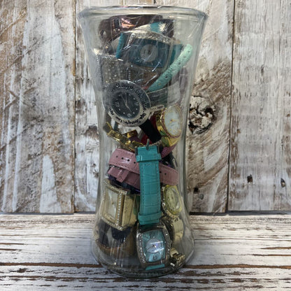 JEWELRY JAR ALL WATCHES UNTESTED