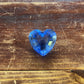 SWAROVSKI BLUE CRYSTAL HEART (1998)