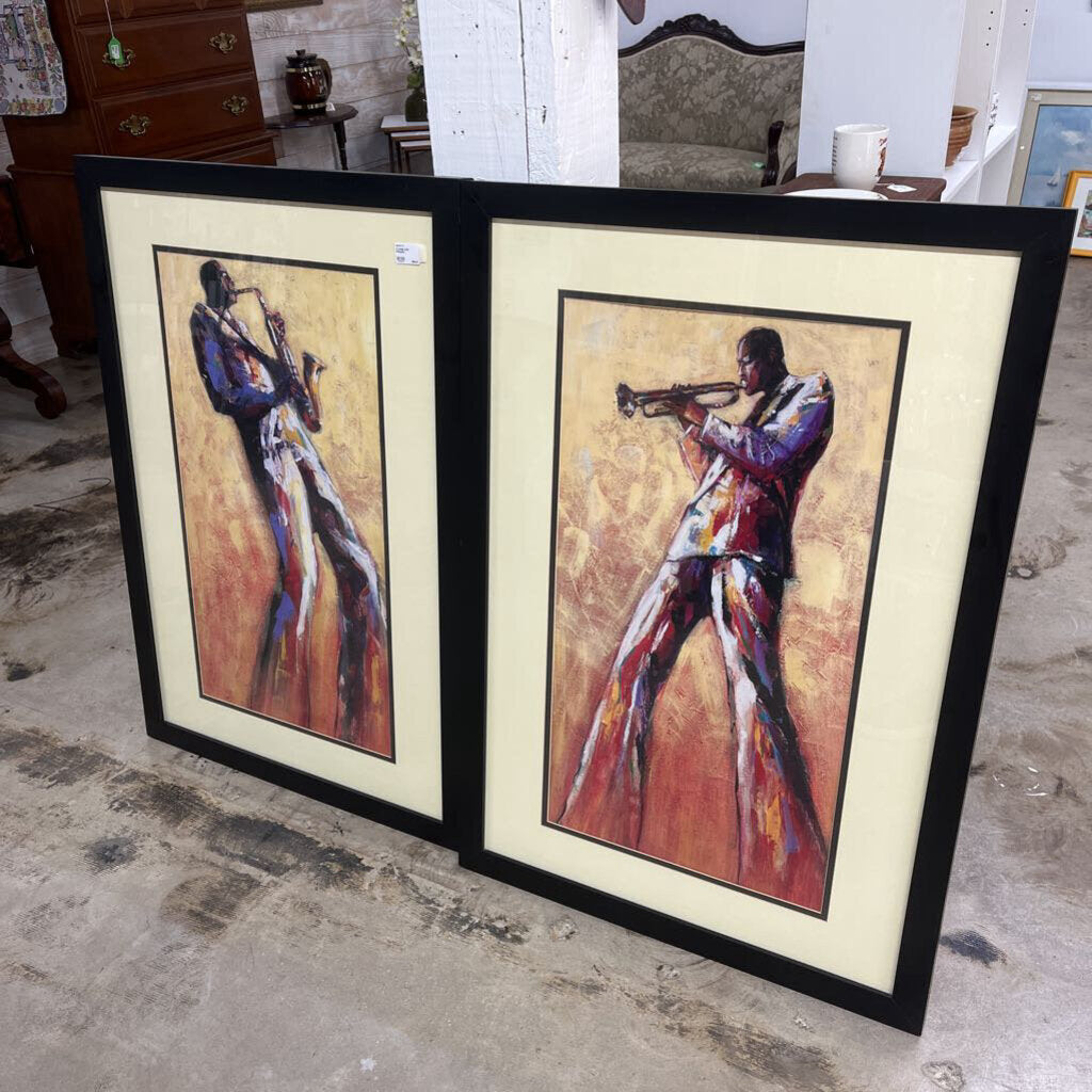 2 Large Jazz Pictures