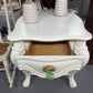 QUEEN ANNE STYLE XL SIDE TABLE w/ DRAWER