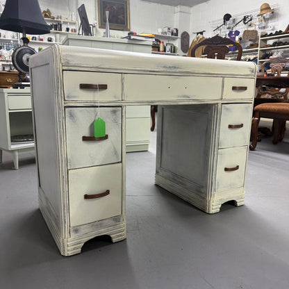 VINTAGE WATERFALL DESK / VANITY
