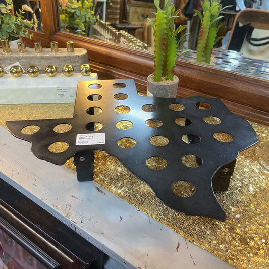 METAL TEXAS TRIVET/STAND