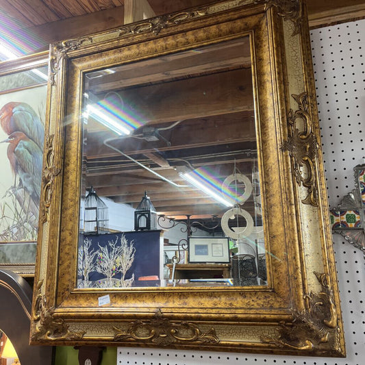 GOLD GUILDED MIRROR
