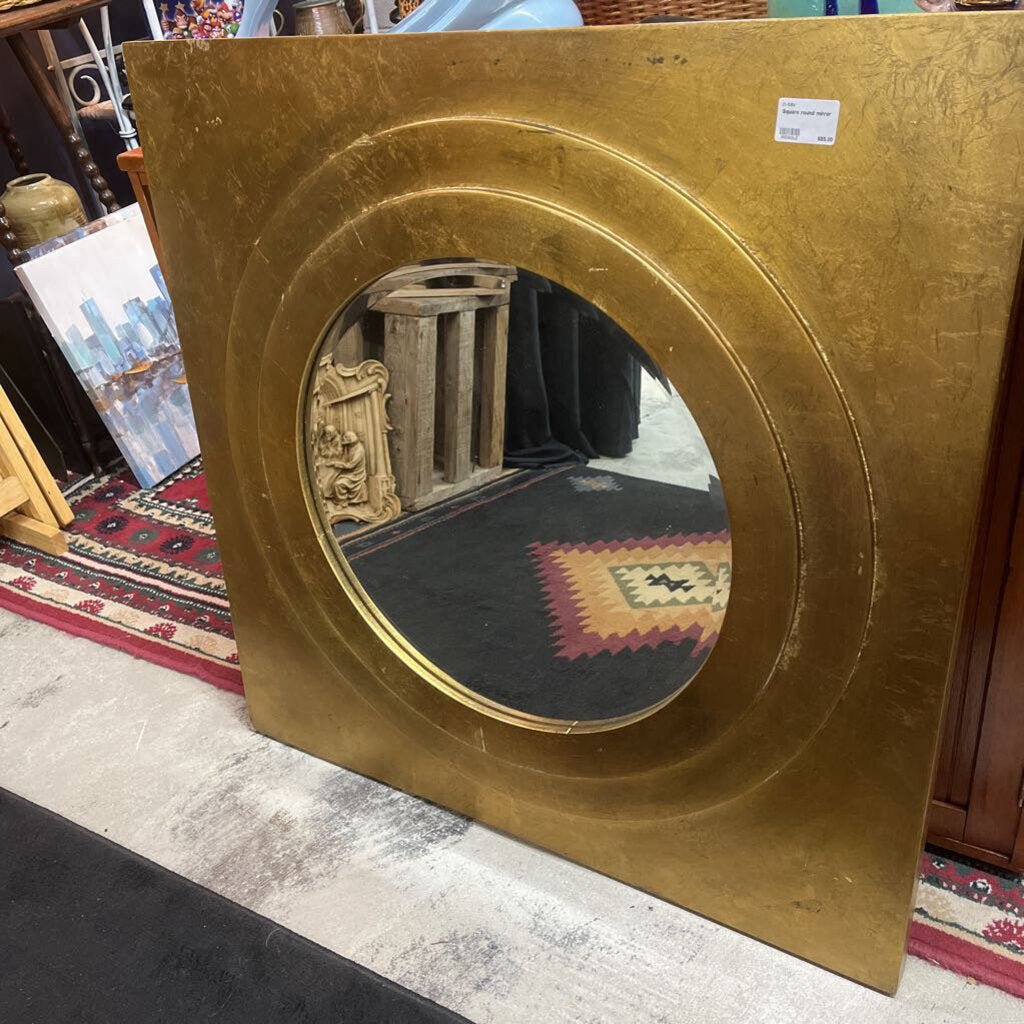 SQUARE ROUND MIRROR