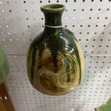 GREEN DRIP GLAZE TOKKURI JUG