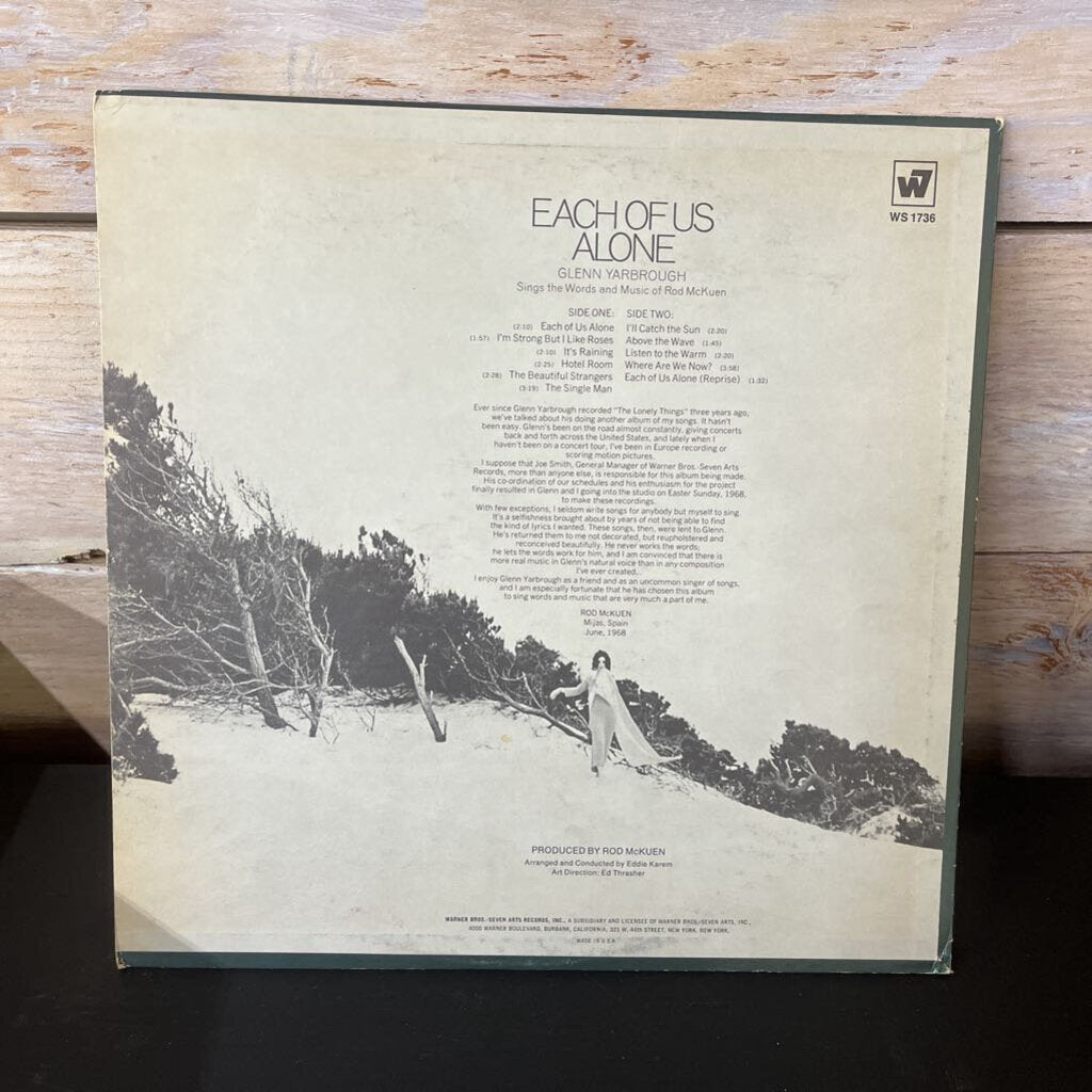 Glenn Yarbrough - Each Of Us Alone