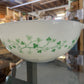 GREEN IVY PYREX CINDERELLA BOWL