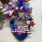 BLUE USA WREATH