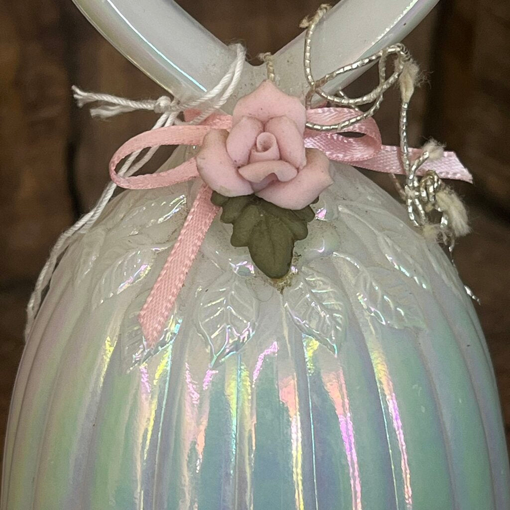 Fenton Opaline Heart Bell