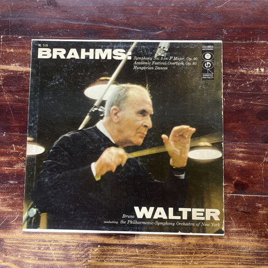 BRUNO WALTER CONDUCTING THE PHILHARMONIC SYMPHONY ORCHESTRA OF NEW YORK - SYMPHONY NO. 3 IN F MAJOR