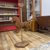 WOOD CAROUSEL HORSE