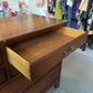 LINK-TAYLOR MAHOGANY 10 DRAWER CHEST / DRESSER