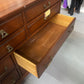 LINK-TAYLOR MAHOGANY 10 DRAWER CHEST / DRESSER