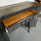 VINTAGE VANITY / DESK w/ MIRROR