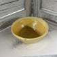 Authentic Studio Pottery Yellow Pinch Bowl