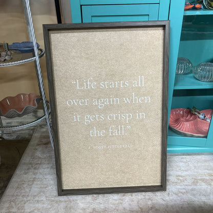 16x24 Fall sign