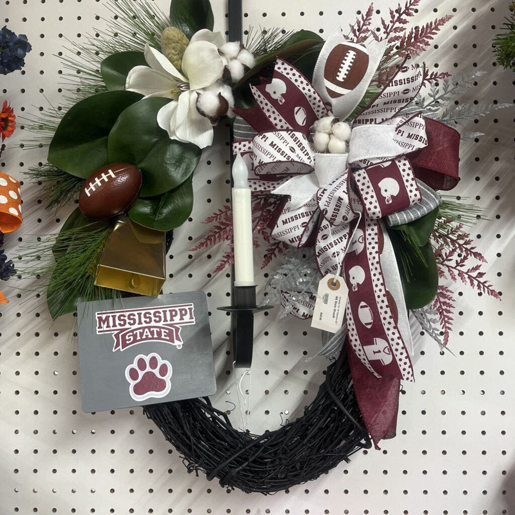 MS State Wreath