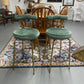 Pair of Green Barstools