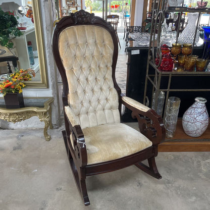 Wing Back Rocker