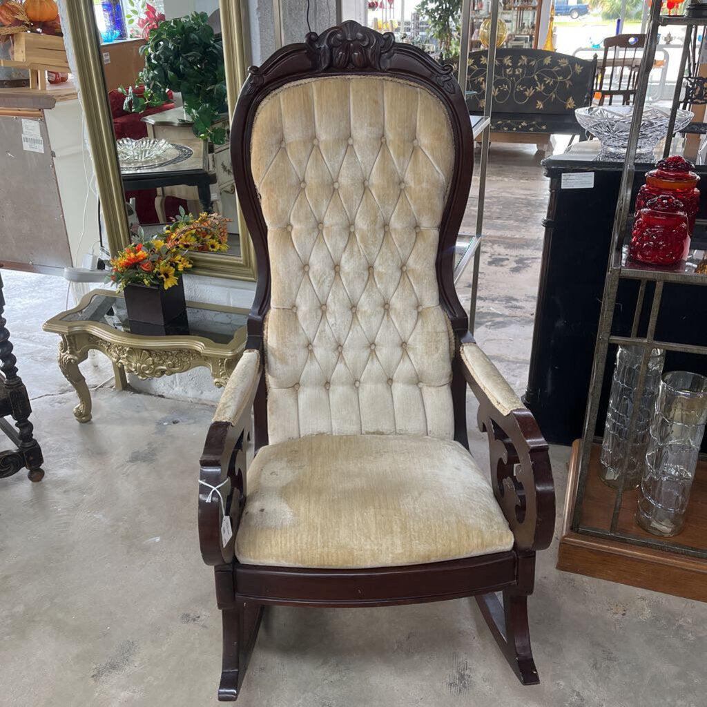 Wing Back Rocker