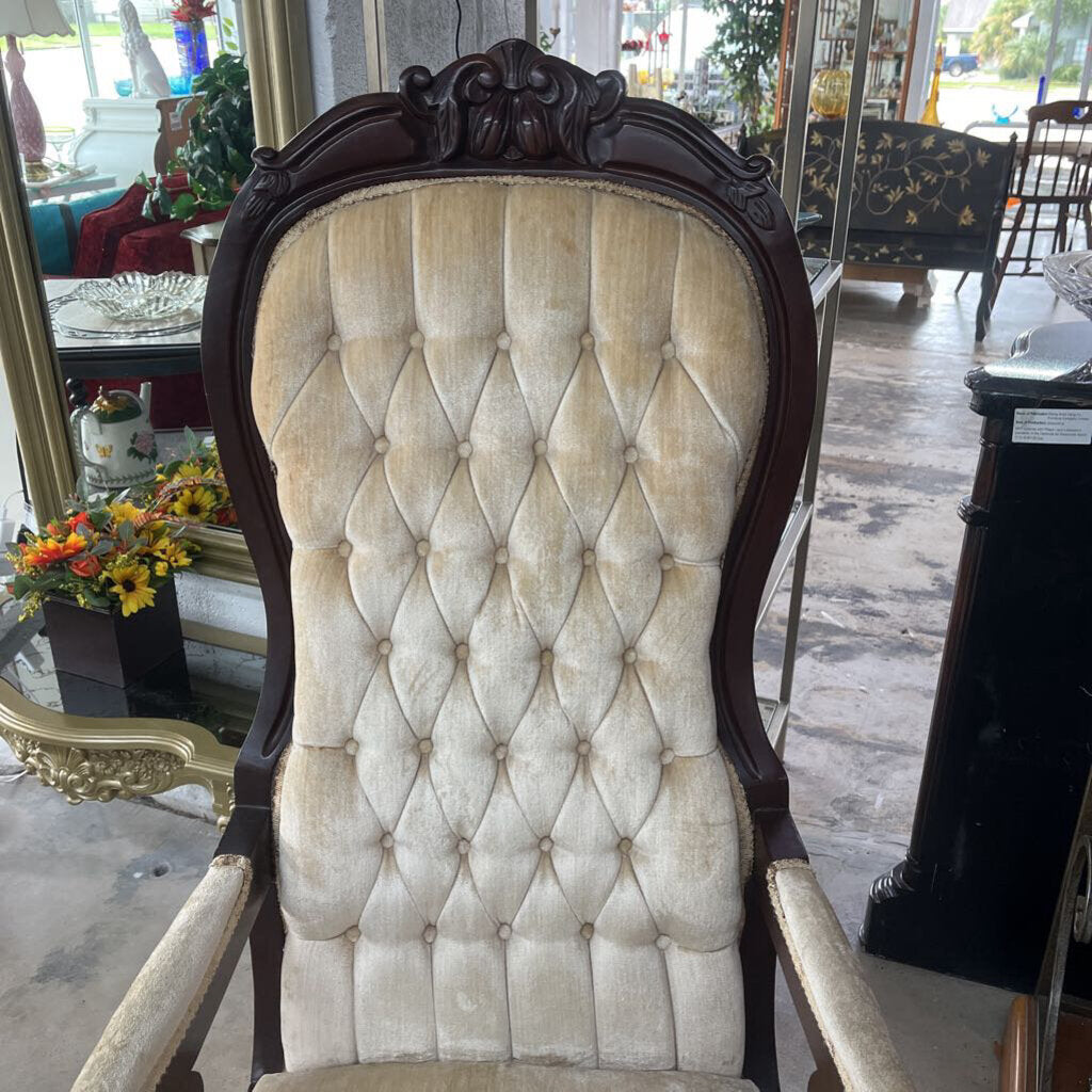 Wing Back Rocker