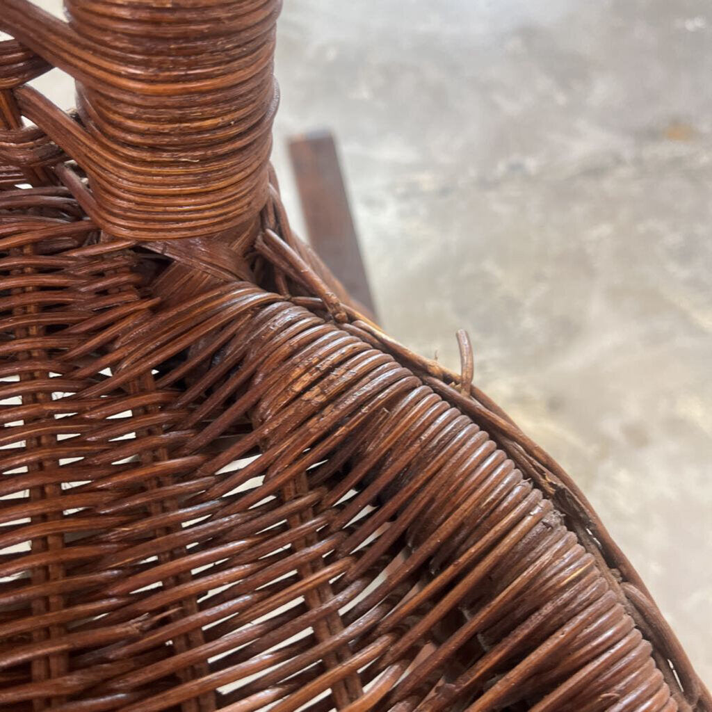 Real Wicker Rocker & Cushion