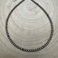 4mm Sterling Pearl choker with spiny oyster
