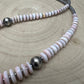 Pink Conch Graduated Necklace - 23 inch