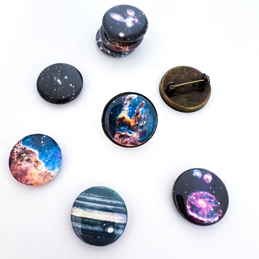 INTERCHANGEABLE JWST FIRST IMAGES LAPEL PIN