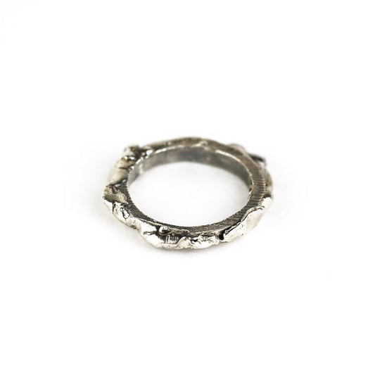 STERLING SILVER FORESTER STACKING RING