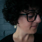 SUN GODDESS EARRINGS WITH COPPER OYSTER TURQUOISE