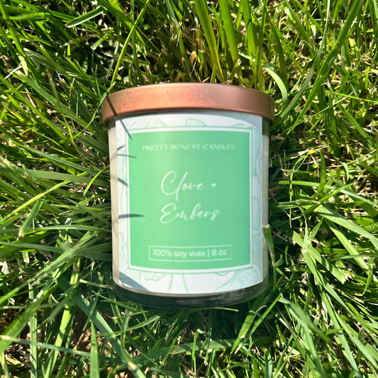 Clove + Embers Soy Candle