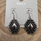 Southwestern Concho Dangle Earrings