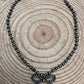 Faux Bow Necklace with Faux 5mm Pearls - 18 inch