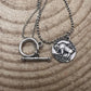 Western Petite Buffalo Coin Necklace - 18 inch