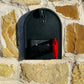 TATTERED FLAG MAILBOX FLAG - RUGGED & DURABLE FOR STONE & BRICK