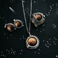 MARS JEWELRY GIFT SET - NECKLACE, EARRINGS, AND RING
