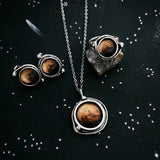 MARS JEWELRY GIFT SET - NECKLACE, EARRINGS, AND RING