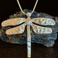 🐉 DRAGONFLY PENDANT NECKLACE – EMBRACE CHANGE, FLY FIERCE