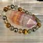 TIGER'S EYE & LABRADORITE PROTECTION BRACELET – STRENGTH, CLARITY & GROUNDING