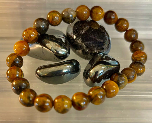 TIGER IRON BRACELET – STRENGTH, FOCUS & GROUNDED POWER
